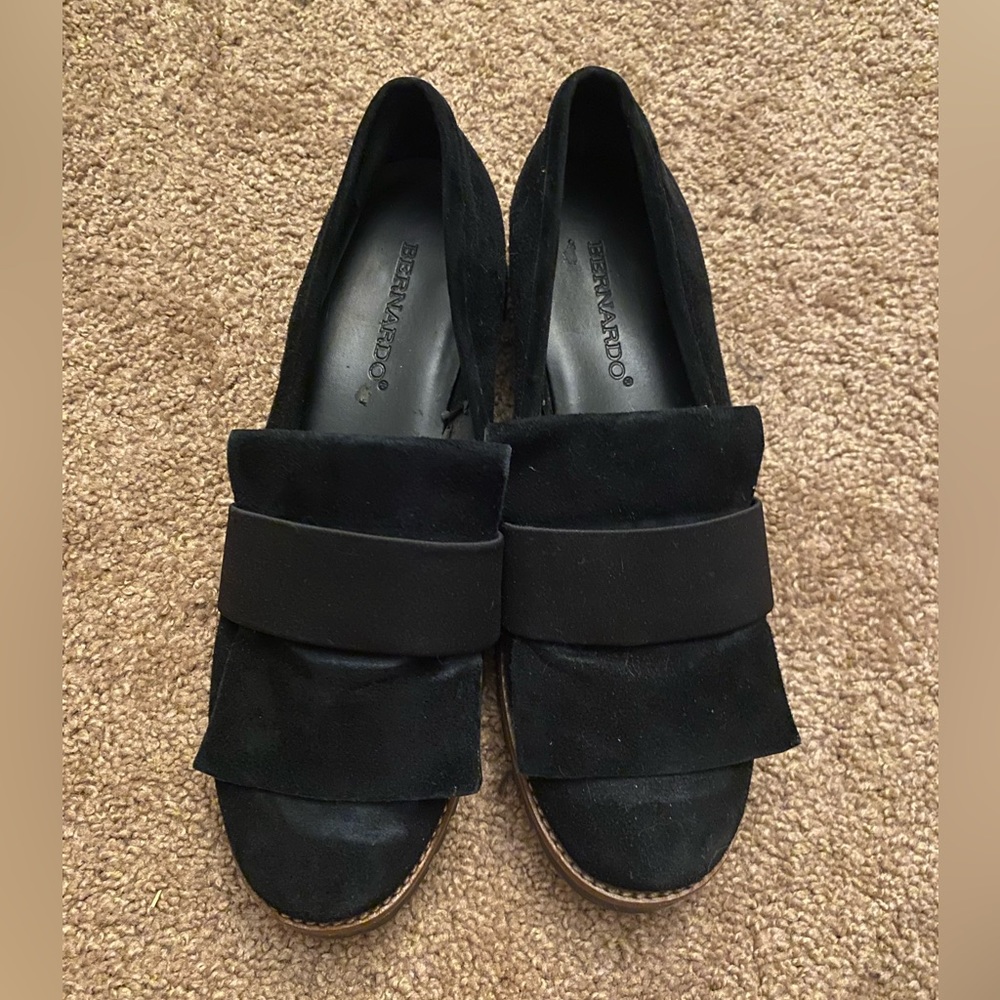 Bernardo Black loafers
